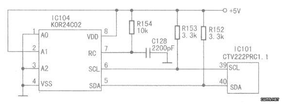 海爾H-2998彩電在自動搜索過程中突然停止,自動搜索字符也變成調(diào)臺 - 精通維修下載