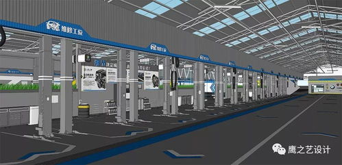 7000平的新場地,他們進行了維修廠整體的品牌升級